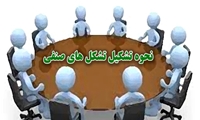 ایجاد ساختار برای تشکل‌های صنفی و تخصصی، مانع اقدامات خارج از حیطه وظایف سیاسی و اقتصادی می‌شود