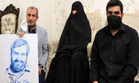 حضور مجتبی توانگر در منزل مرحوم جانباز جهانگیر خسروشاهی نویسنده دفاع مقدس