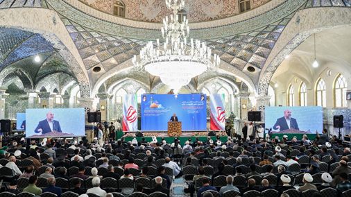 گزارش تصویری/ کنگره بزرگداشت حضرت علی بن محمدباقر(ع) در مشهد اردهال با حضور دکتر قالیباف